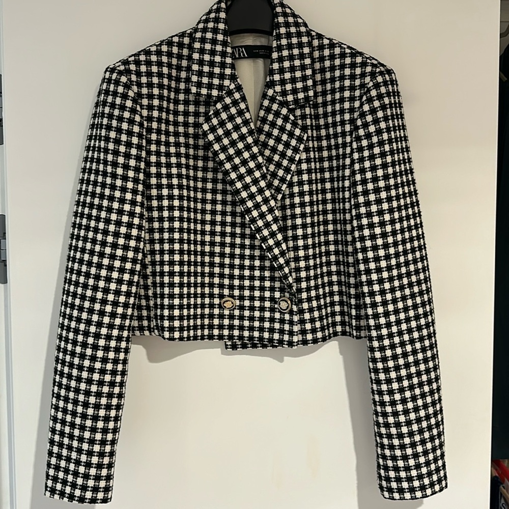 Zara Cropped Blazer